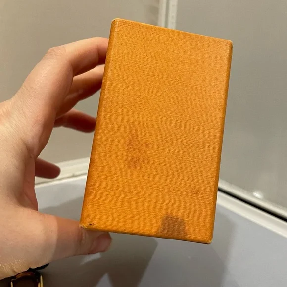 Used Louis Vuitton Logo Glass Initials Keychain Bag Charm Full Inclusion Auth!! - Picture 7 of 12